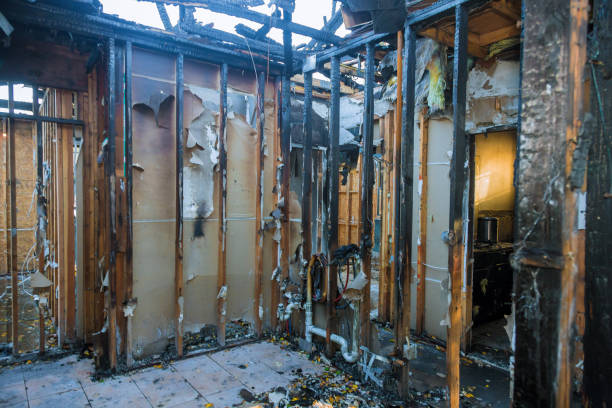 Professional Emergency Fire Cleanup technician working in Mountville, PA